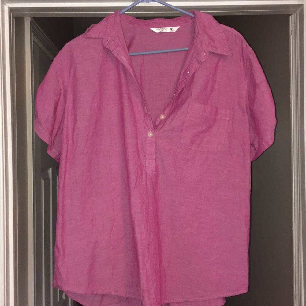 Riders shirt sleeved cotton shirt xl
